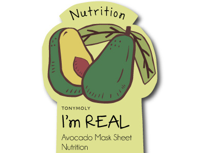 I'm Real avocado product recreation