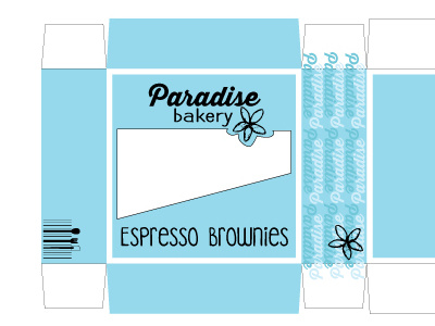 Paradise Bakery Package Design bakery package design