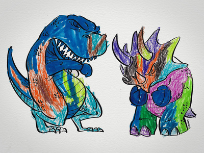 Boxing Dinos