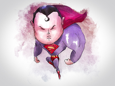 Superman blue character character design illustration sketch sketch dailies superhero superman