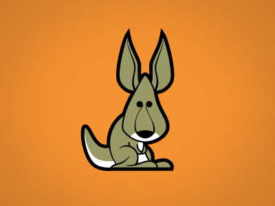 SSQ Kanga animal character character design illustration iwearyourshirt kangaroo vector