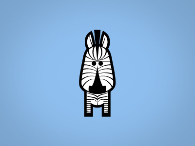 SSQ Zebra animal character character design illustration iwearyourshirt vector zebra