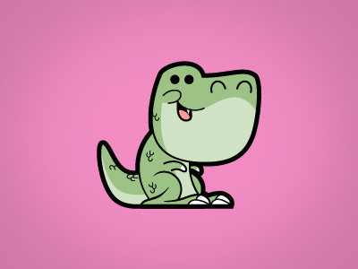 SSQ Dinosaur animal character character design dinosaur illustration iwearyourshirt vector