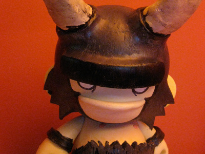 Fallen Angel Pseudo-Final angel character character design devil horns plastic sculpey toy vinyl wings