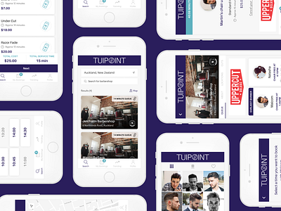 Tuipoint | Smart Queuing App app branding design development figma ios iphone logo typography ui ux
