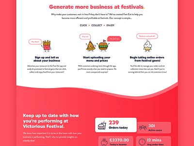 Fest Eat - Landing Page