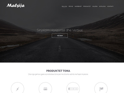 Malsija Company branding company design malsija template theme website