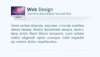 Web design 