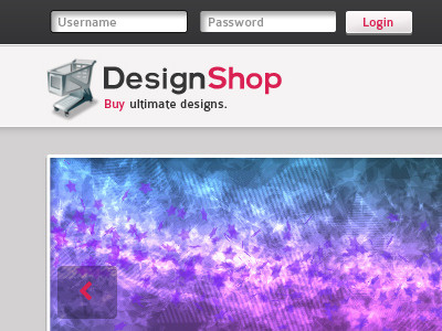 New template blottah design shop template