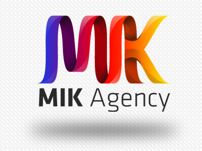 MIK Agency agency astrit blue brand colorfull logo malsija mik red
