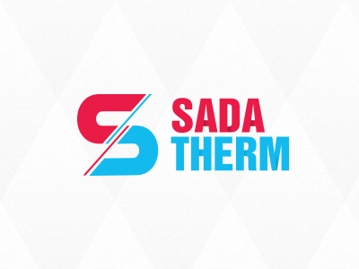 Sada Therm astrit blue brand identity logo malsija red sada therm