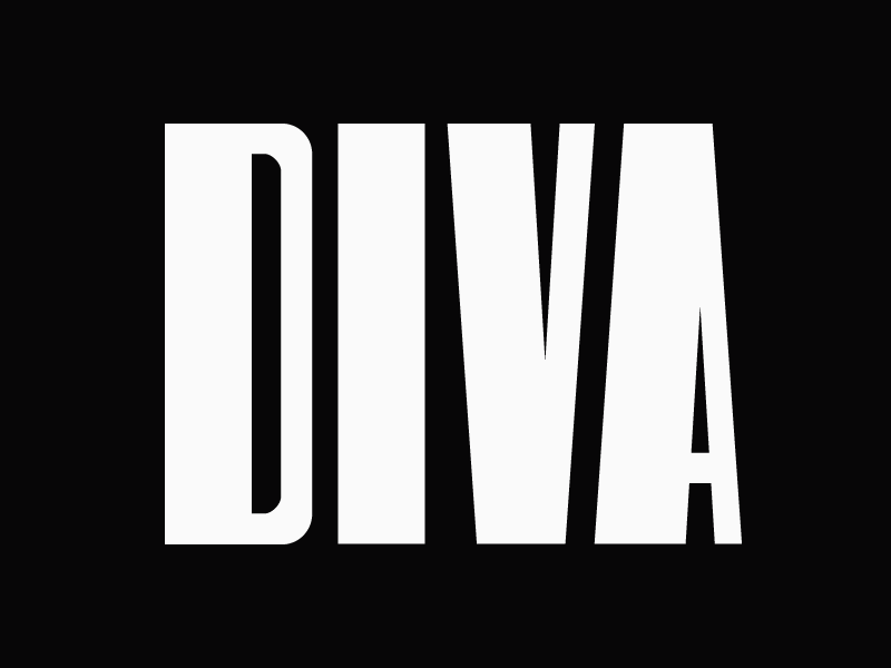 Diva beyonce black bold condensed diva emoji gif lettering