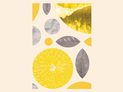 Composition abstract abstract art abstract design can collage composite composition lemon yellow