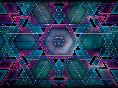 Hexagon pattern wallpaper cosmos galaxy geometric geometry hexagon sacred symetry triangle universe wallpaper