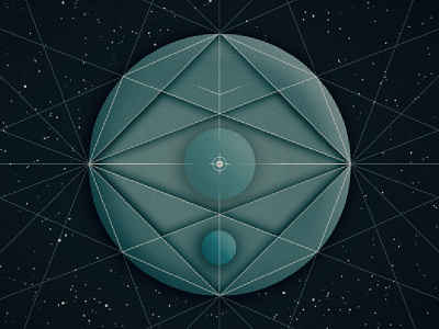 Circles geometry wallpaper