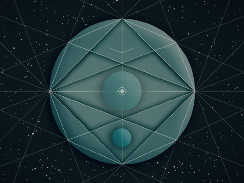 Circles geometry wallpaper by Grei on Dribbble