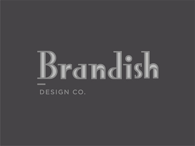 Brandish branding branding agency brandish concept custom design logo serif type