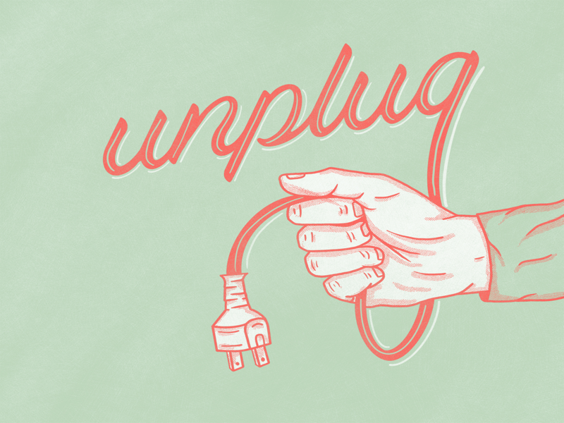 National Day of Unplugging by RJ Jackson on Dribbble