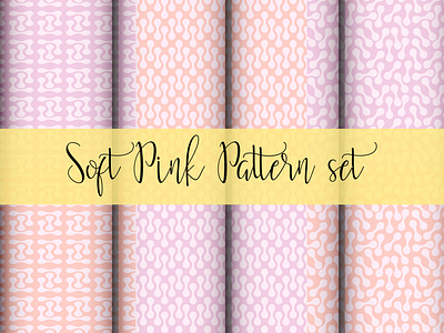 Soft Pink Pattern set