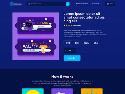 Crypto Video Game branding cryptocurrency investment design illustration ui ux