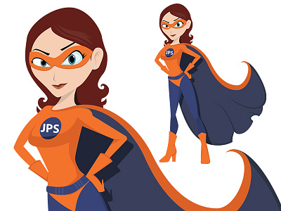 JPS Girl - Look at the detail client work super