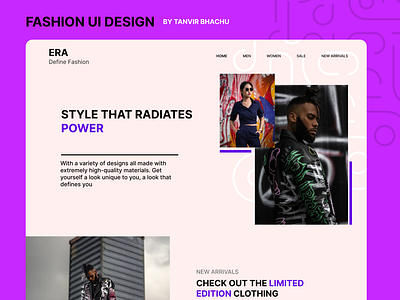Fashion UI Design