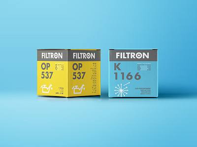 Filtron brand branding design fuel logo logotype manual oil packaging