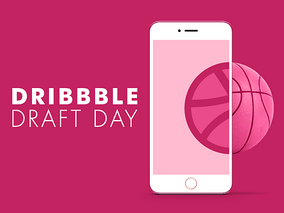 Dribbble Draft Day draft dribbbledraftday dribbbleinvitation invitation invite lastminute