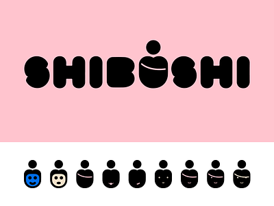 Shibushi logo branding cosmetics illustration korea logo logotype sygnet
