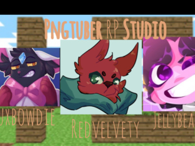 Logo for Pngtuber rp studio on scratch.