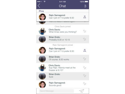 Chat3 mass messaging sonar