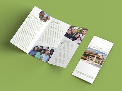 ESL Class Brochure ad advertisement brochure church class design esl flyer graphic design indesign language layout print simple