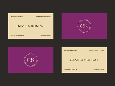 Camila Konrat - Business card