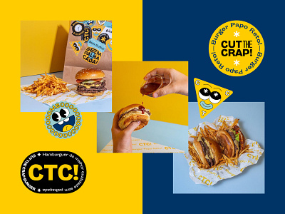 CTC burger - Packaging and product photoshoot