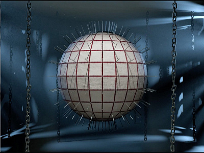 Retro Sci-Fi and Horror Movie Abstracts - Hellraiser