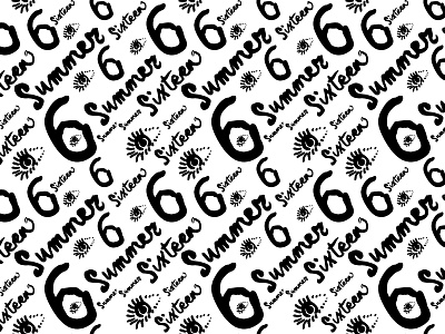 Summer Sixteen Pattern 6ix drake ovo pattern summersixteen textile toronto vector