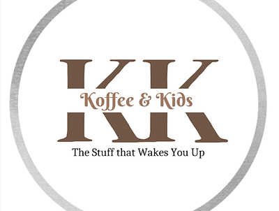 Koffee & Kids Logo branding design graphic design logo