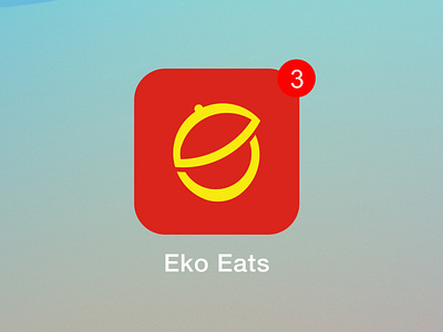 Daily UI #005 - iOS App icon for a food ordering app