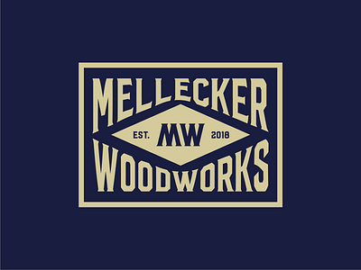 Mellecker Woodworks Diamond Badge