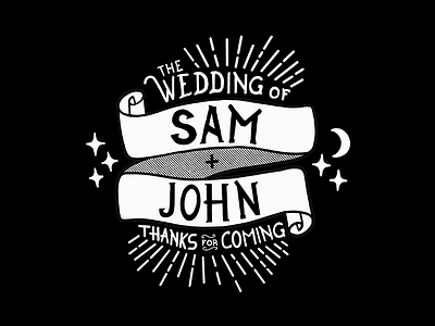 Wedding Sticker