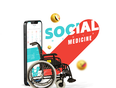 Social Media Medicine branding design graphic design