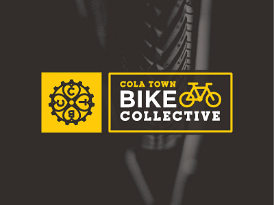 Cola Town Bike Collective bicycle bike branding carolina cola columbia identity logo