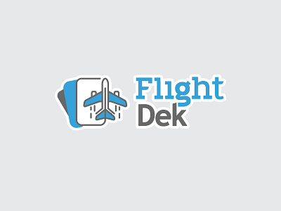 Flight Dek card deck cards flight logo plane playing cards