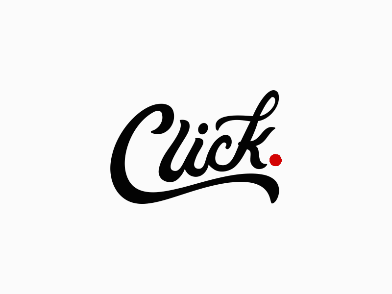 Click Reveal Animation charleston chs click click communication arts gif logo logo animation logo reveal