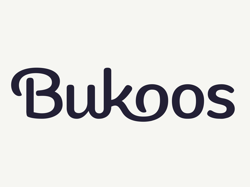 Bukoos Lettering process lettering
