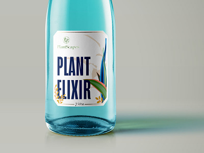 Plant Elixir cardinal grotesque gold is back packaging plants wine for plants