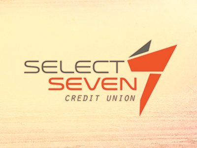 Select Seven Credit Union Logo bank brand credit logo select seven union