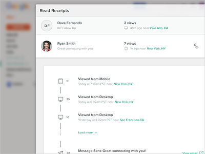 Read Receipts For Chrome
