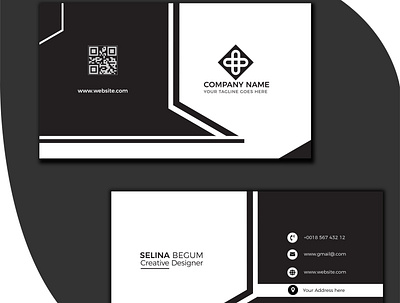 CREATIVE BUSINESS CARD 3d animation branding business card graphic design logo