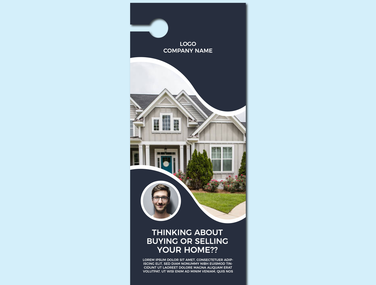 CREATIVE DOOR HANGER by Selina Begum on Dribbble